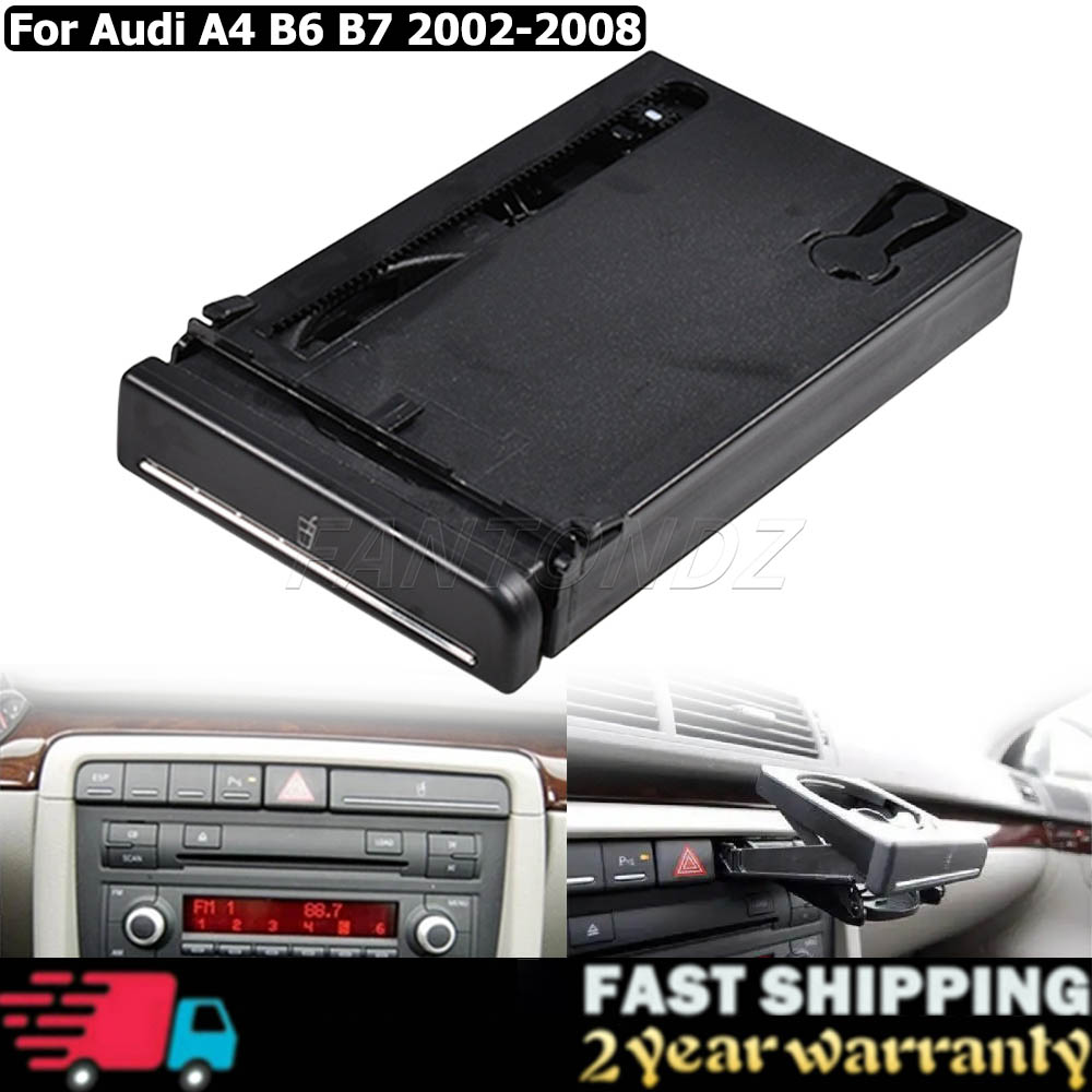 Coffee Equipment Holder - ที่วางแก้วน้ำด้านหน้ารถยนต์สำหรับ AUDI A4 B6 B7 2002-2008