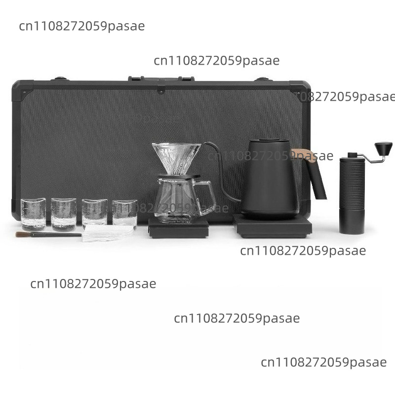 Coffee Equipment Gift Set - ชุดอุปกรณ์ชงกาแฟแบบแฮนด์เมดครบชุด กล่องของขวัญ หม้อกาแฟแบบแฮนด์เมด ชุดหม้อกาแฟสำหรับใช้ในบ้าน