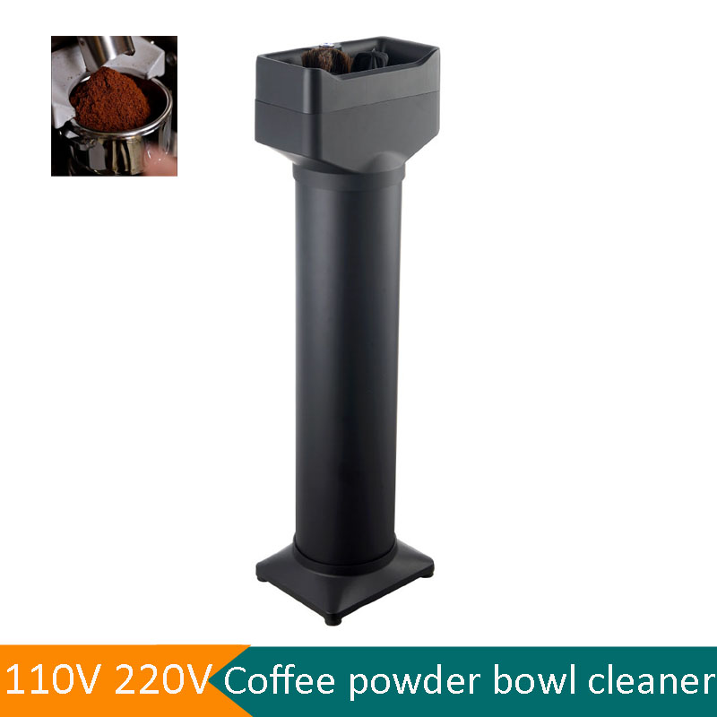 Coffee Equipment Cleaner - เครื่องทำความสะอาดด้ามจับกาแฟขนาด 58 มม. อัตโนมัติ พร้อมถังเก็บกากกาแฟ แปรงทำความสะอาด