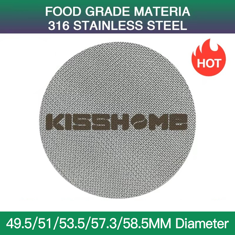 Puck Screen Mesh - ESPRESSO Puck ตาข่ายกรองนำมาใช้ใหม่สำหรับ51mm 54mm 58mm barista