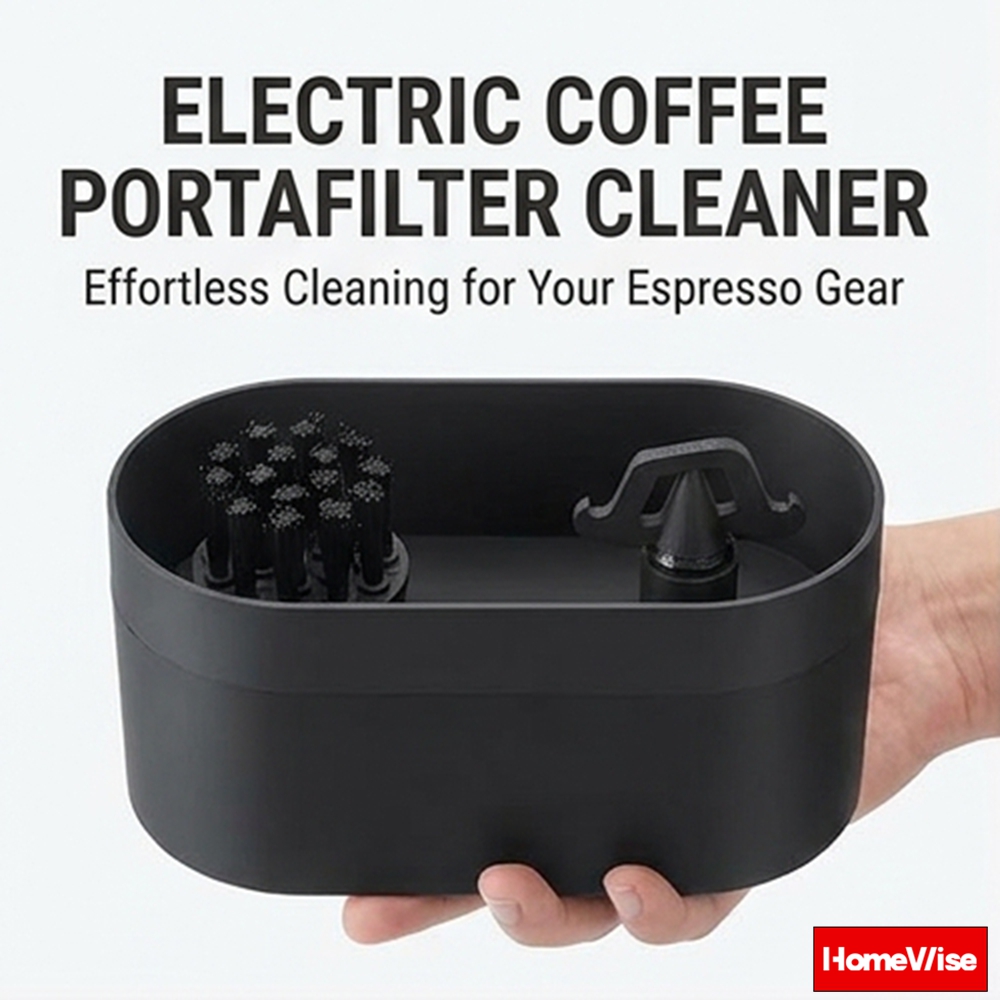 Coffee Equipment Cleaner - เครื่องทำความสะอาดก้านชงกาแฟไฟฟ้า HomeWise CP-1 ขนาด 51 มม.