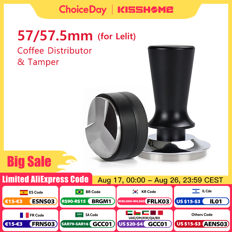 Coffee Extraction Equipment - กาแฟ Tamper 57 มม.57.5 มม.ความดันคงที่จําหน่ายเครื่องมือสําหรับ Lelit