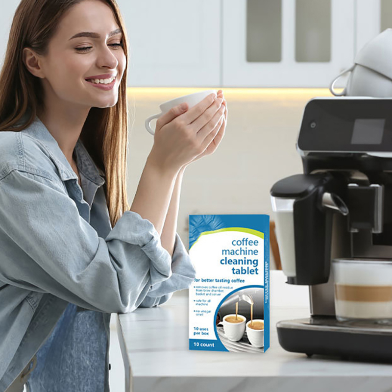 Backflush Tablet Cleaner - แท็บเล็ตทำความสะอาดเครื่องชงกาแฟเอสเพรสโซ ขจัดคราบตะกรัน ล้างน้ำมัน ทำความสะอาด สารทำความสะอาดแบบเม็ด ยาทำความสะอาดพิเศษสำหรับกาแฟ