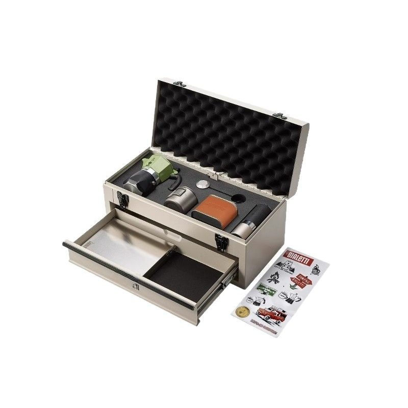 กล่องกาแฟสำหรับแคมป์ปิ้ง, หม้อ - Coffee Equipment Gift Set บทวิจารณ์และราคา