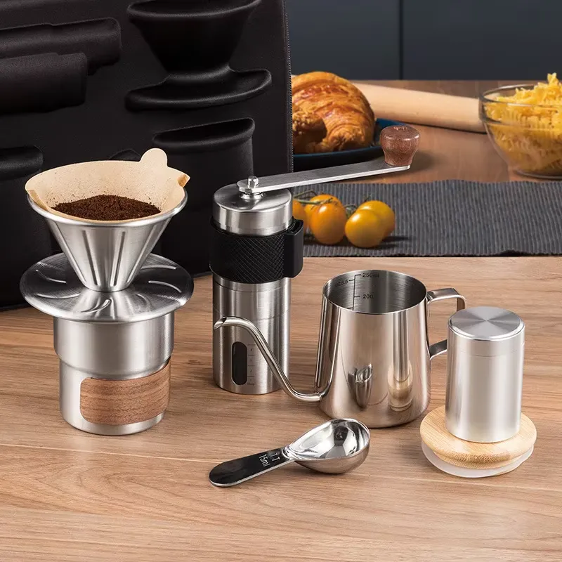 ชุดกาแฟชงมือ สำหรับตั้งแคมป์ เ - Coffee Equipment Gift Set บทวิจารณ์และราคา