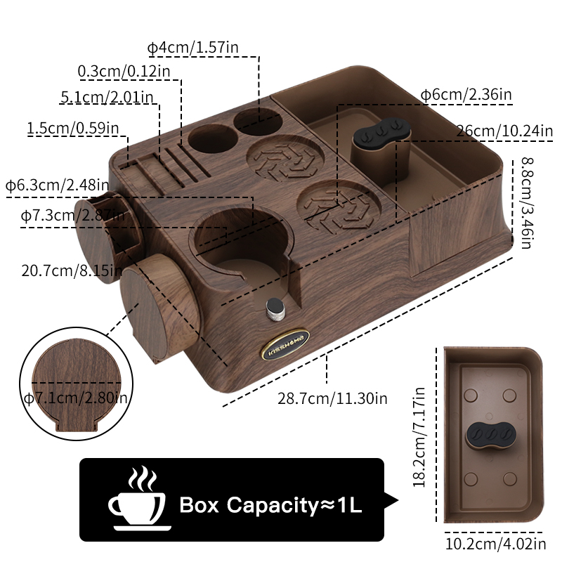 KISSHOME Espresso Tamper Stati - Coffee Equipment Holder บทวิจารณ์และราคา