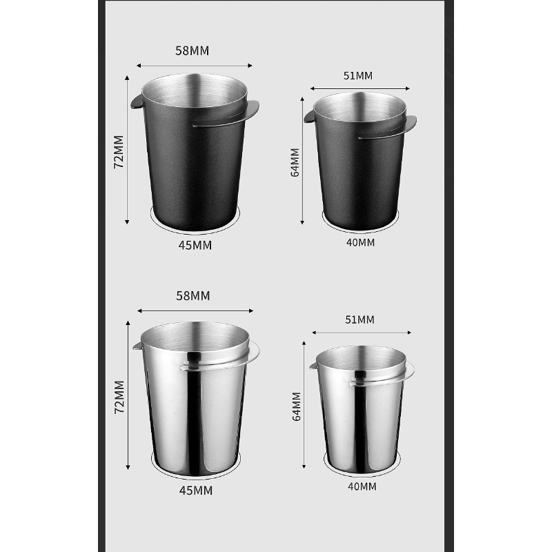 ถ้วยตวงกาแฟสแตนเลสสีเงินสำหรับ - Coffee Extraction Equipment บทวิจารณ์และราคา