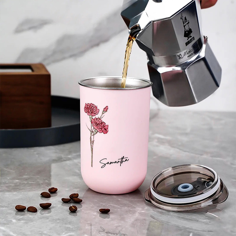 แก้วกาแฟลายดอกไม้ตามเดือนเกิดแ - Coffee Equipment Names บทวิจารณ์และราคา