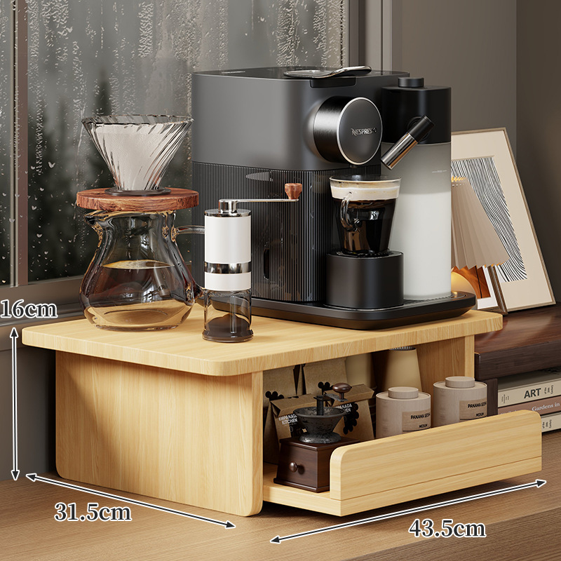 ชั้นวางกาแฟไม้สไตล์มินิมอลพร้อ - Coffee Equipment Holder บทวิจารณ์และราคา