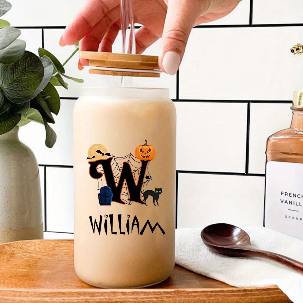 แก้วแก้วน้ำแก้วใสพิมพ์ลายชื่อส - Coffee Equipment Names บทวิจารณ์และราคา