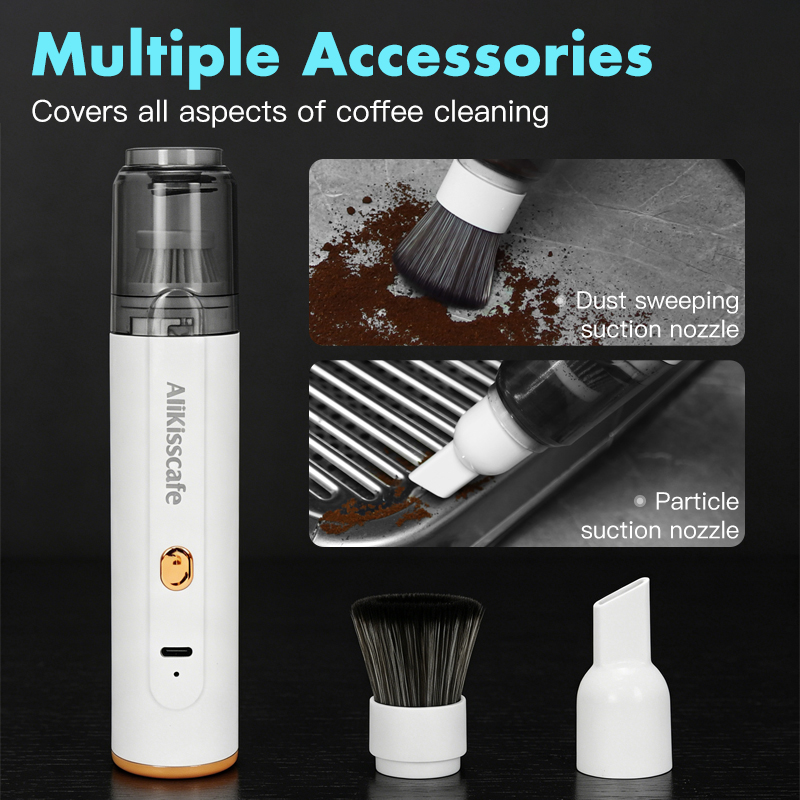 เครื่องดูดฝุ่นกากกาแฟ AliKissc - Coffee Equipment Cleaner บทวิจารณ์และราคา
