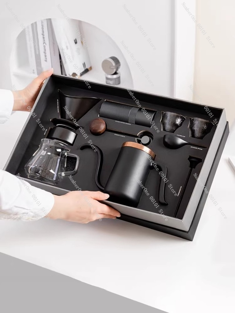 ชุดเครื่องชงกาแฟแบบแมนนวล กล่อ - Coffee Equipment Gift Set บทวิจารณ์และราคา