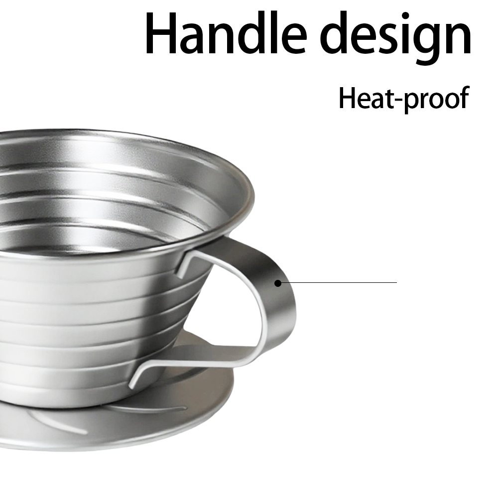 ถ้วยกรองกาแฟสแตนเลสแบบหยด ฐานแ - Coffee Equipment Cleaner บทวิจารณ์และราคา