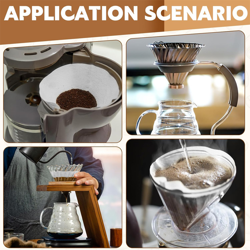 กระดาษกรองกาแฟ 2 ขนาด รูปตัว V - Coffee Equipment Cleaner บทวิจารณ์และราคา