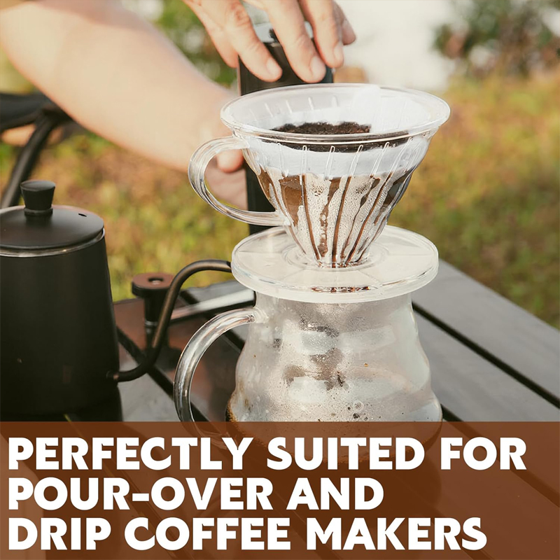 กระดาษกรองกาแฟ 2 ขนาด รูปตัว V - Coffee Equipment Cleaner บทวิจารณ์และราคา