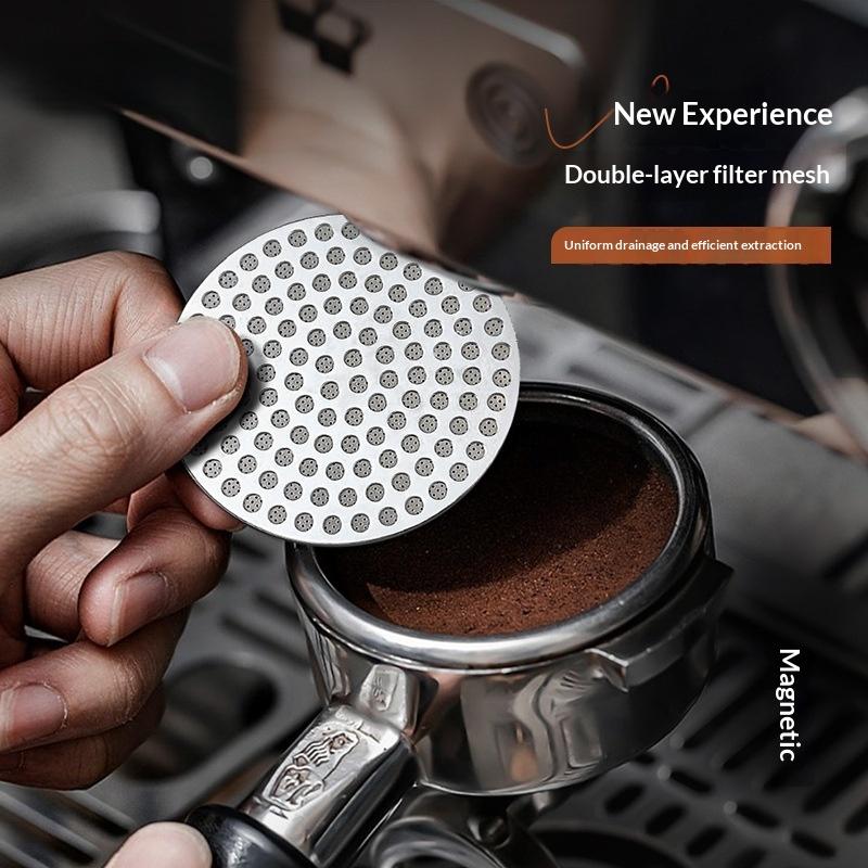 ตะแกรงกรองกาแฟแม่เหล็ก อุปกรณ์ - Puck Screen Mesh บทวิจารณ์และราคา