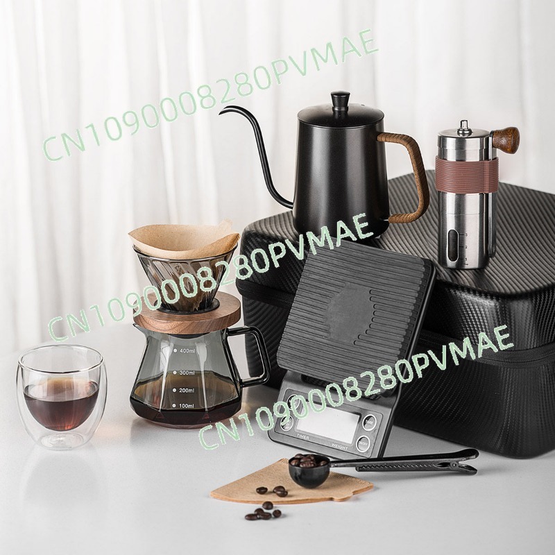 ชุดกาแฟดริปแบบพกพา สำหรับตั้งแ - Coffee Equipment Gift Set บทวิจารณ์และราคา