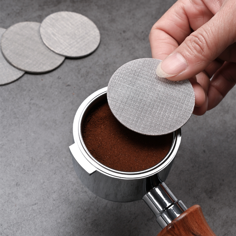 กาแฟกรองหน้าจอตาข่ายหน้าจอติดต - Puck Screen Mesh บทวิจารณ์และราคา