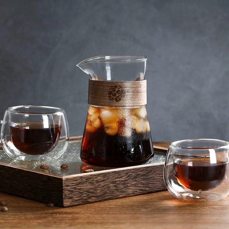 17oz/500ml กาแฟหม้อ Carafe ไม้ - Coffee Extraction Equipment บทวิจารณ์และราคา