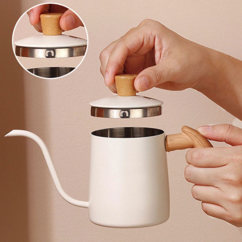 กาต้มกาแฟสแตนเลส 304 แบบกรวย 3 - Coffee Extraction Equipment บทวิจารณ์และราคา